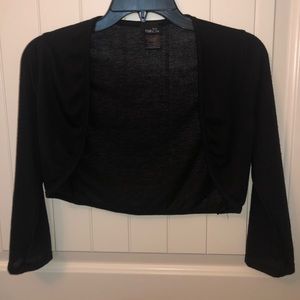 Rue 21 Black Cropped Sweater
